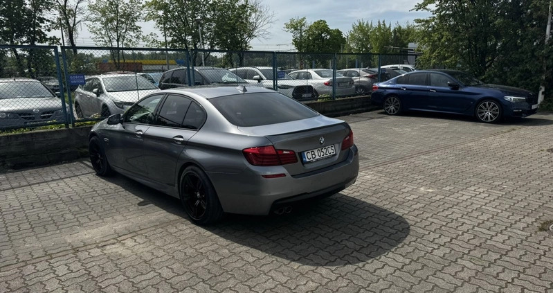 BMW Seria 5 cena 90405 przebieg: 175000, rok produkcji 2014 z Bydgoszcz małe 37